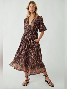 Free People | Dresses | Free People Lala Maxi Dress | Poshmark